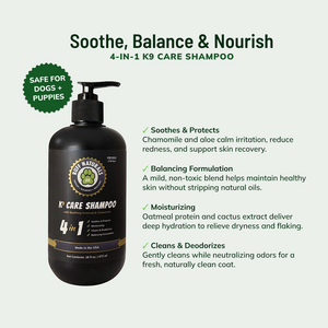 K9 Care 4 in 1 Shampoo