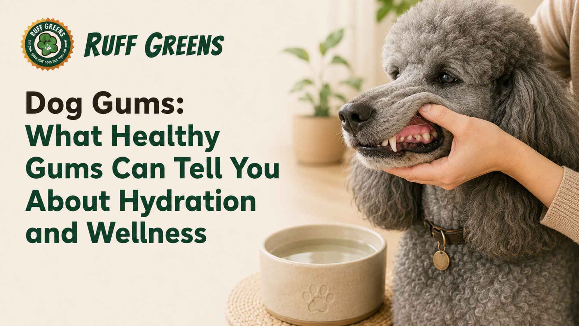 Dog Gums: What Healthy Gums Can Tell You About Hydration and Wellness
