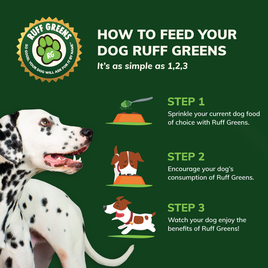 For dogs ruff greens
