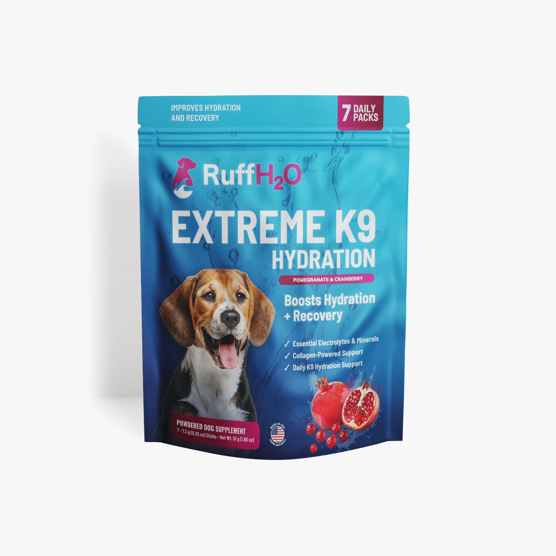 Ruff H2O K9 Hydration product bag