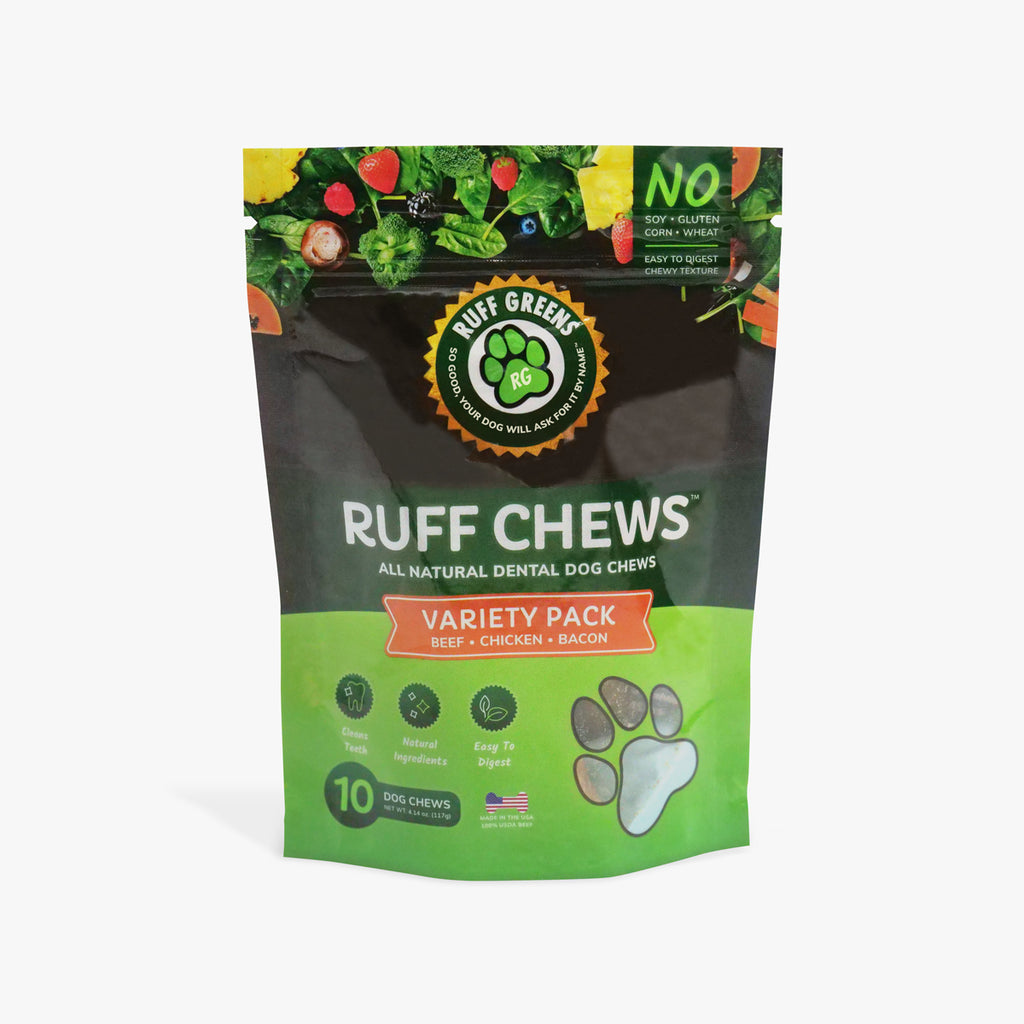 Ruff Chews 10 Count Ruff Greens